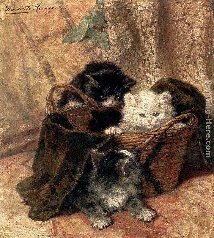 Henriette Ronner-Knip Playtime
